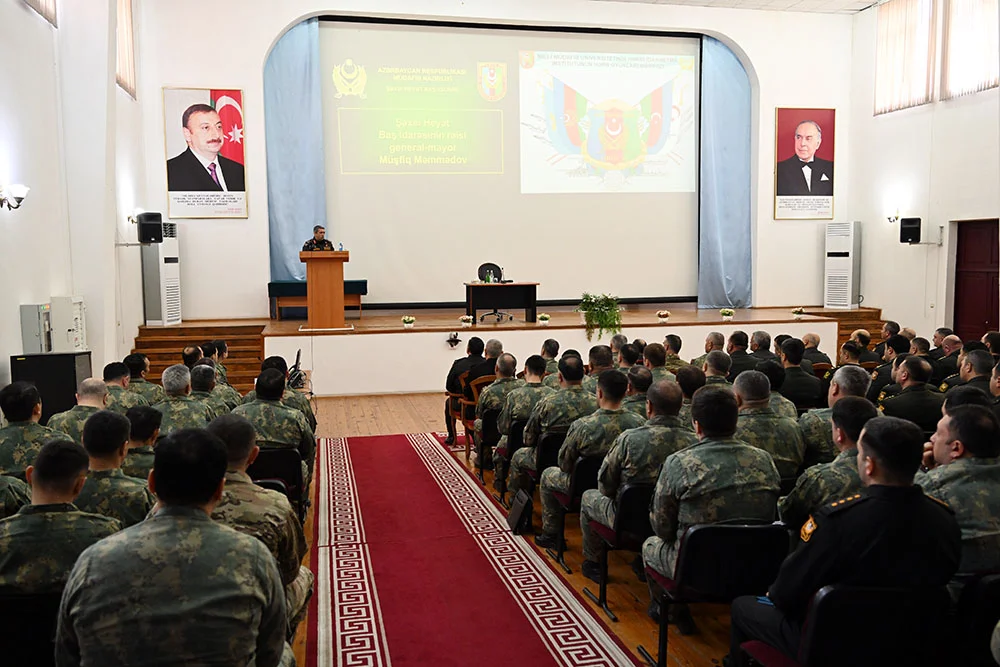 Ordunun məsul şəxslərinin iştirakı ilə təlim metodiki toplanış keçirilib