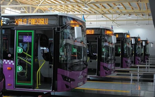 Bakıda istifadəyə verilən “ecoBus”lar