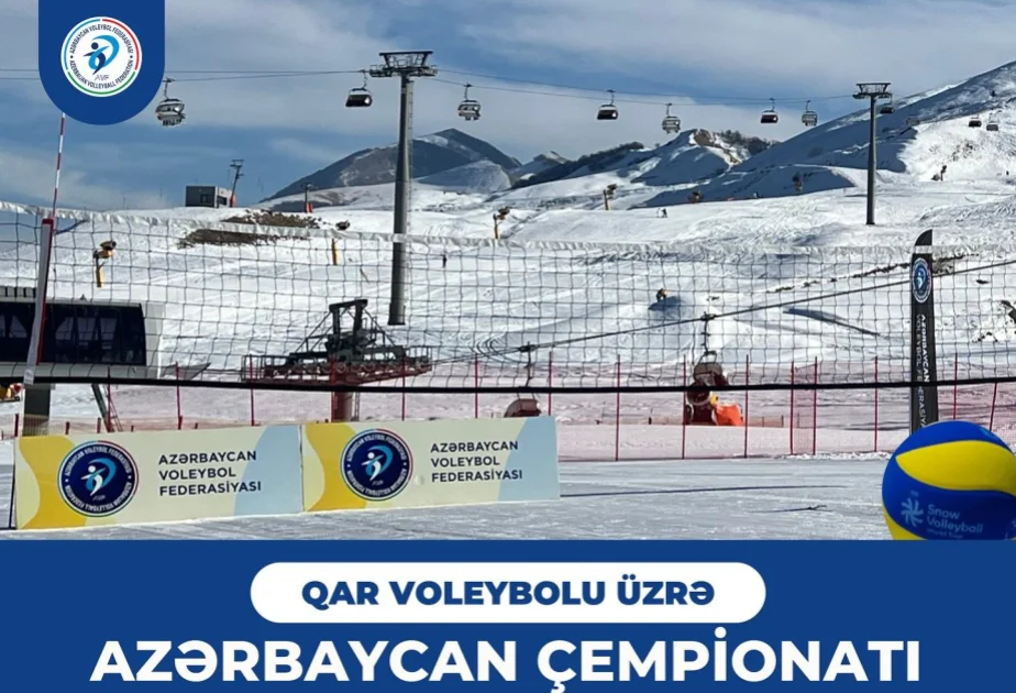 Qar voleybolu üzrə ölkə çempionatı start götürdü İdmanXəbər