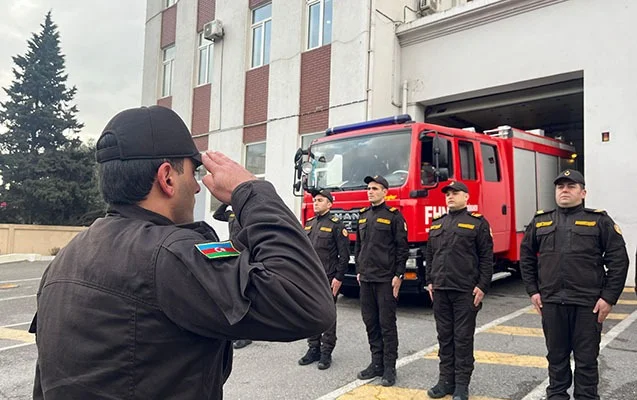 FHN Salyandakı yanğınla bağlı məlumat yayıb YENİLƏNİB