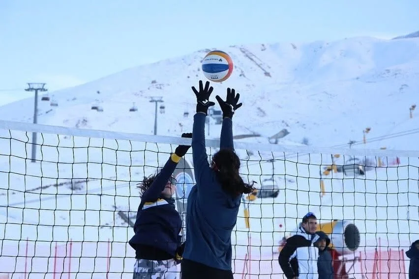 Şahdağda qar voleybolu İdman və Biz