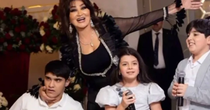 Nazpəri mərhum oğlunun övladını belə təbrik etdi Video