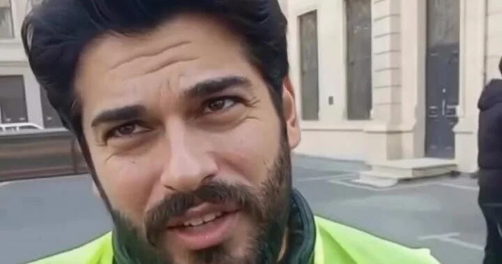 Salyanlı Burak Özçivit” gündəm oldu VİDEO