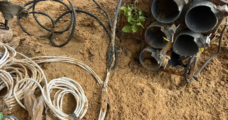 İsrail ordusu Qəzza zolağında 4 kilometrlik yeraltı tuneli məhv etdi FOTO