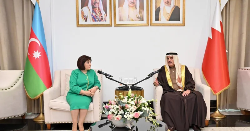 Председатель Милли Меджлиса встретилась с председателем Совета Представителей Бахрейна