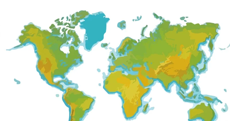 Niyə Qrenlandiya xəritədə Afrika qədər böyük görünür?