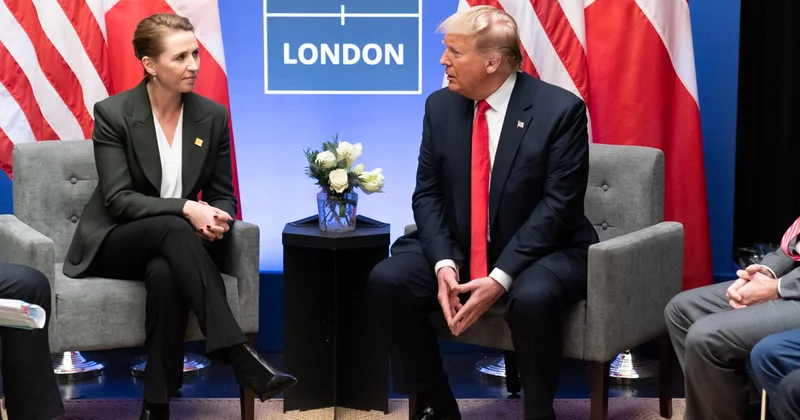 45 минут напряжения: Трамп устроил премьер министру Дании выволочку Minval Politika