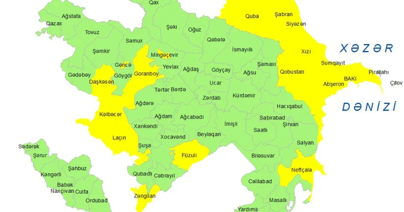 Объявлено желтое предупреждение в связи с ветреной погодой