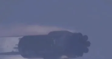 Возвращение Falcon 9 на Землю ВИДЕО