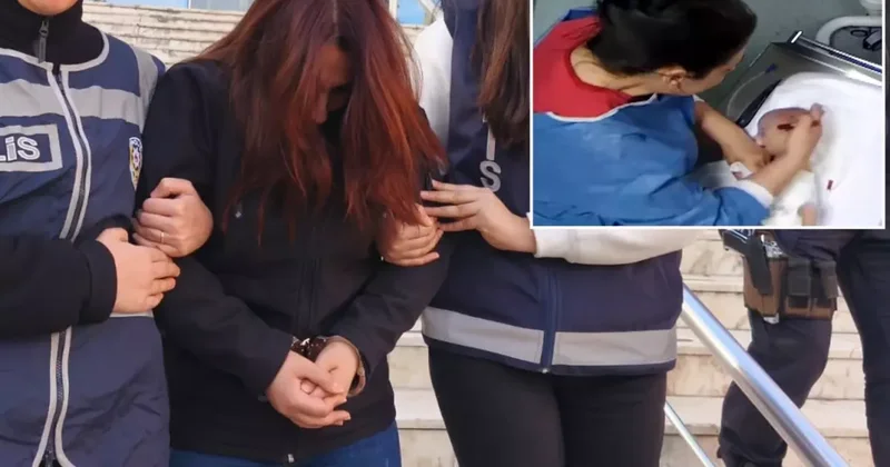 5 günlük körpəni əlil qoyan tibb bacısı həbs edildi FOTO