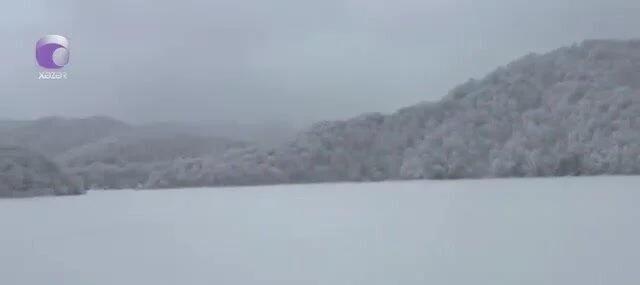 Гёйгёль замерз ВИДЕО