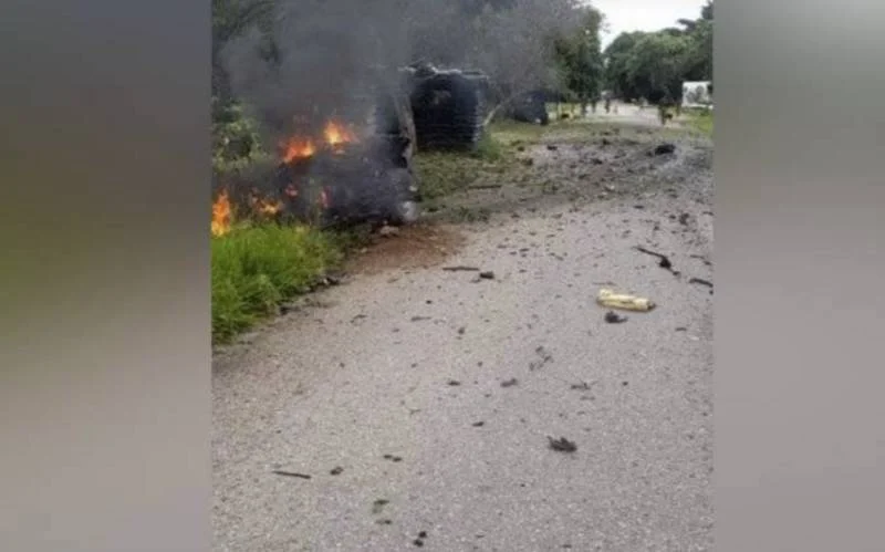 Bu ölkədə hərbi maşın aşdı Həlak olanlar var