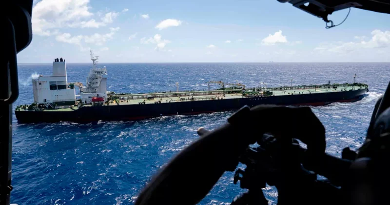 США задержали танкер Bertha, связанный с перевозкой нефти под санкциями ВИДЕО