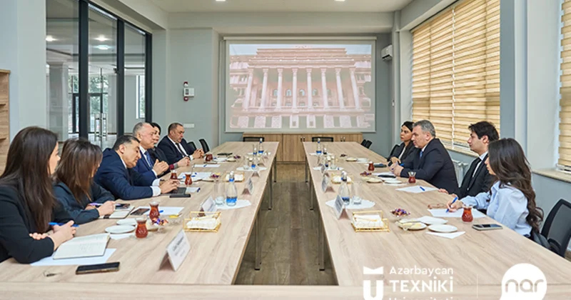 “Nar” və AzTU rəhbərliyi bu ilin əsas əməkdaşlıq istiqamətlərini müəyyənləşdirdi FOTO
