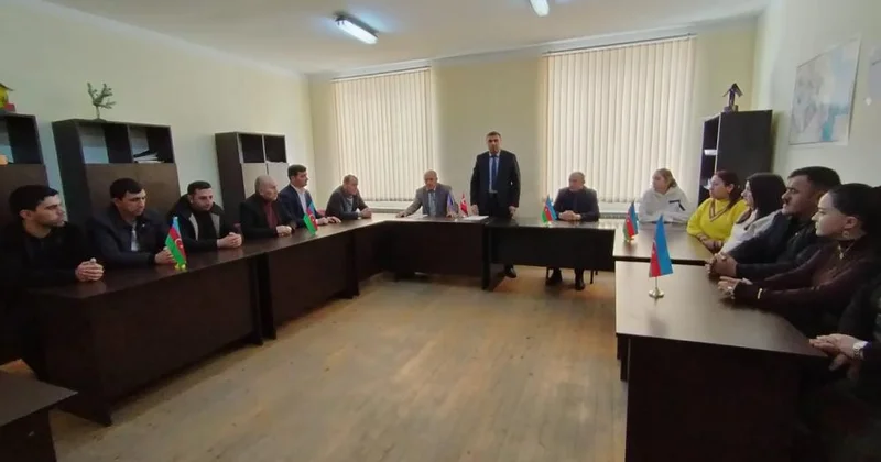 Xocalı soyqırımının 34 cü ildönümü ilə bağlı YAP Gədəbəy rayon təşkilatının ərazi partiya təşkilatlarında anım tədbirləri keçirilib