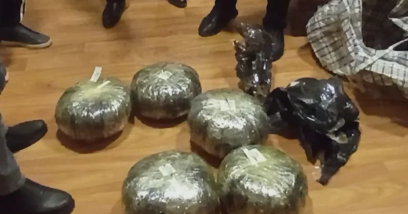 Ранее судимый житель Сумгайыта задержан с крупной партией марихуаны в Баку