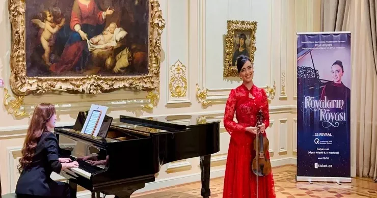Azərbaycanlı tələbə Röya Əliyeva ilk solo konsertini verdi FOTOLENT