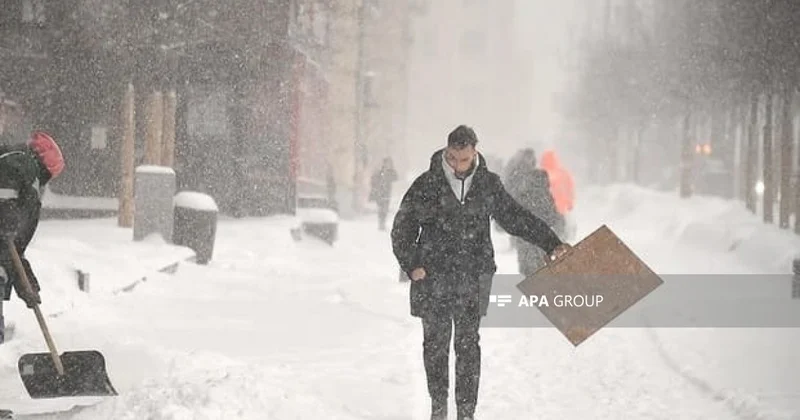 Sulu qar, qar yağacaq, temperatur 5 8 dərəcə enəcək XƏBƏRDARLIQ