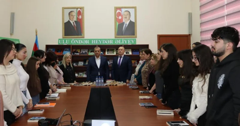 Gənclər Kitabxanasında “Xocalı həqiqətləri və tarixi yaddaş” adlı tədbir təşkil edilib