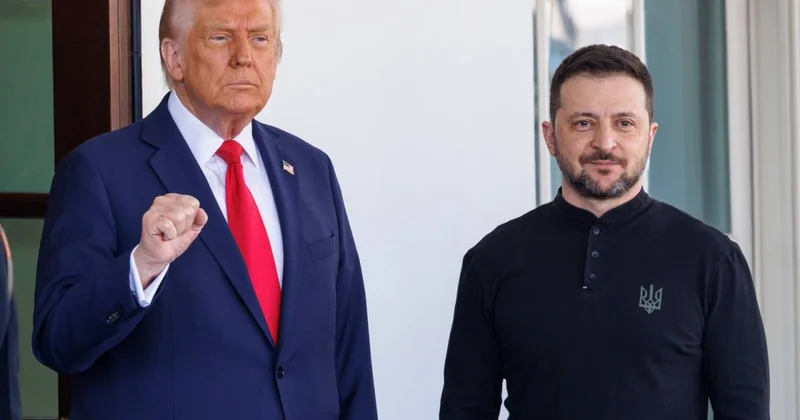 Zelenski Trampla DANIŞDI Müharibə bitir? KONKRET