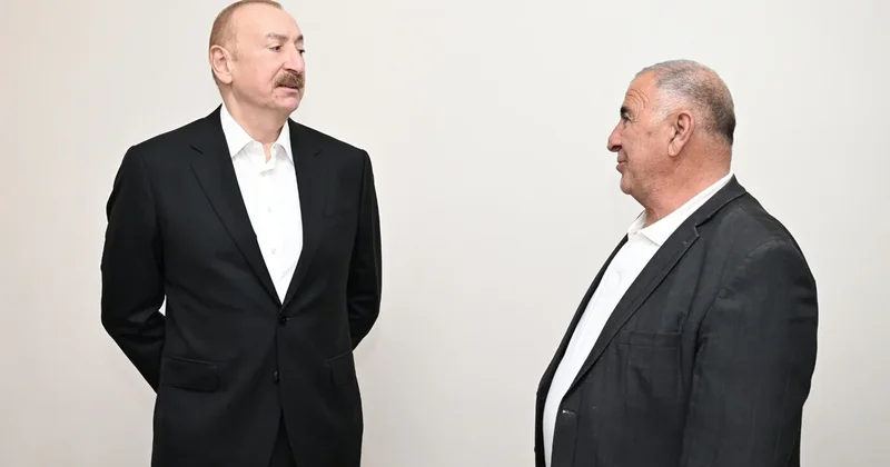 Президент Ильхам Алиев побывал в доме переселившегося в село Ходжавенд жителя