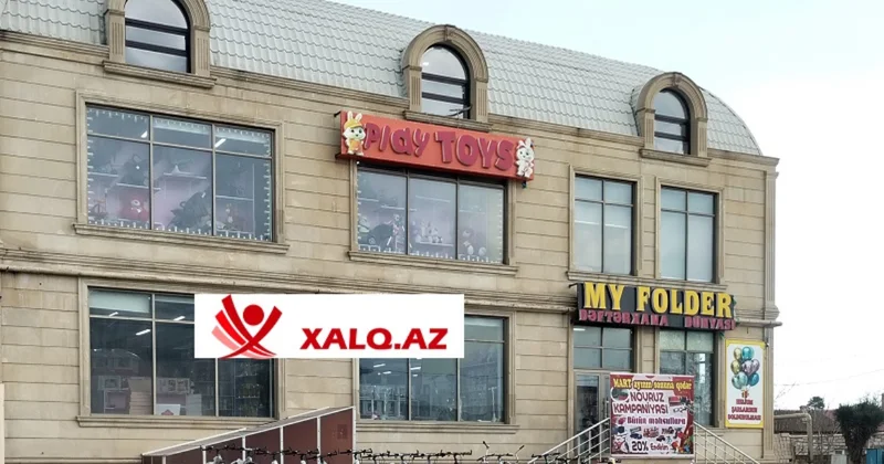 Xəzər rayonunda “PLAY TOYS” mağazası səkini belə zəbt edib Fotokfakt Yeni Gündəm