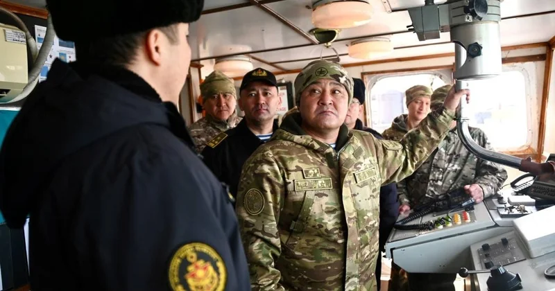 В Актау проверили боеготовность казахстанского флота