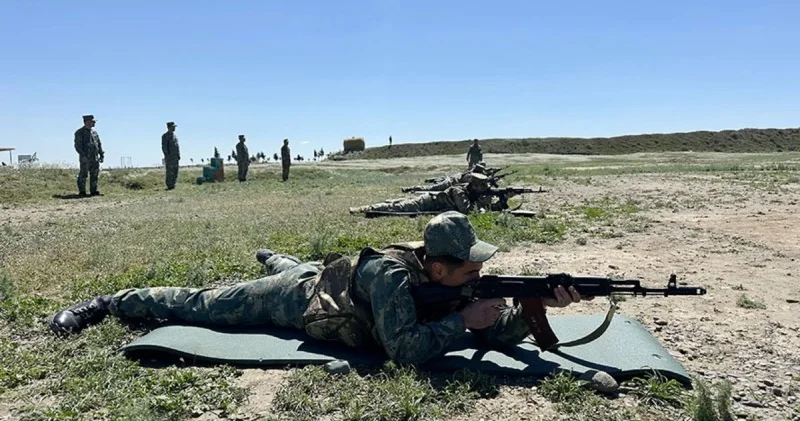 Ordumuzda atıcılıq üzrə birincilik başa çatıb