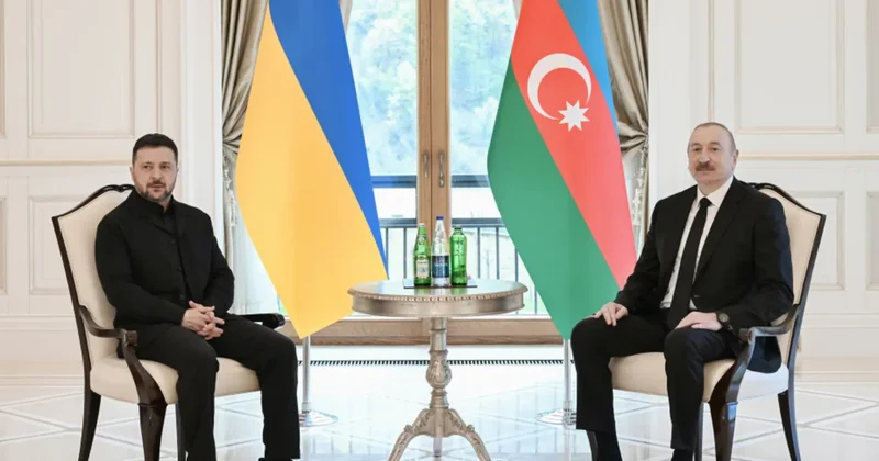 В Габале состоялась встреча президента Ильхама Алиева с президентом Украины в формате один на один