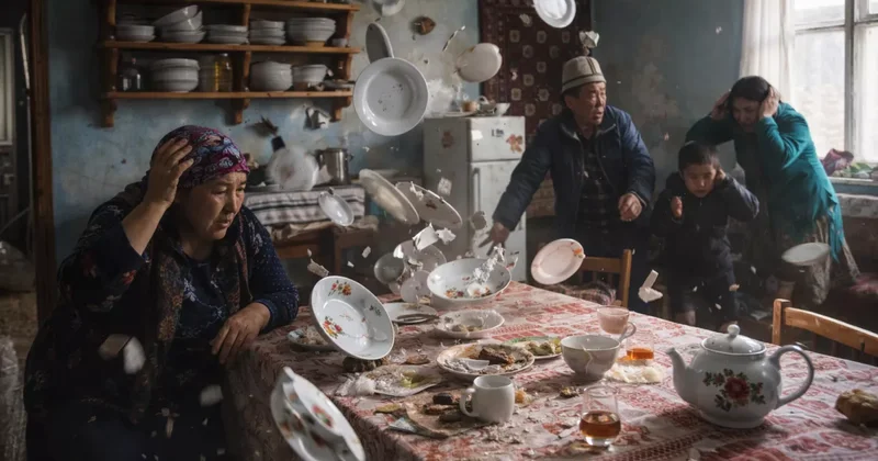 Кыргызстан опять трясет