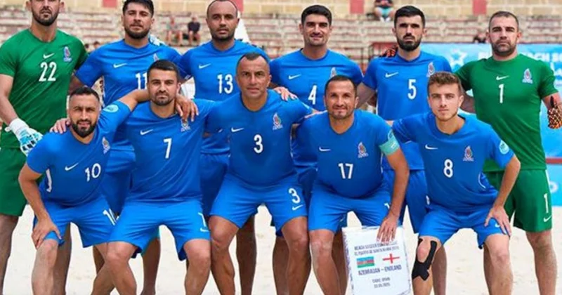 Çimərlik futbolu üzrə millimiz Avropa Superfinalına vəsiqə QAZANDI