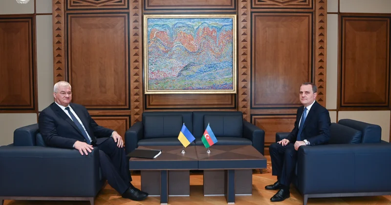 Байрамов на переговорах с украинским коллегой