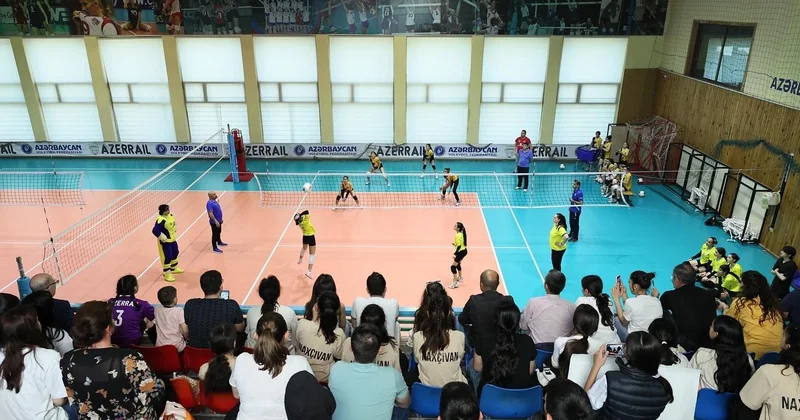 14 yaşadək voleybolçuların Azərbaycan birinciliyində qaliblər bəlli olub
