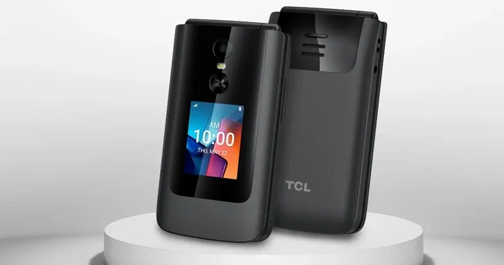 TCL выпустила в 2025 году кнопочный телефон раскладушку с 5G