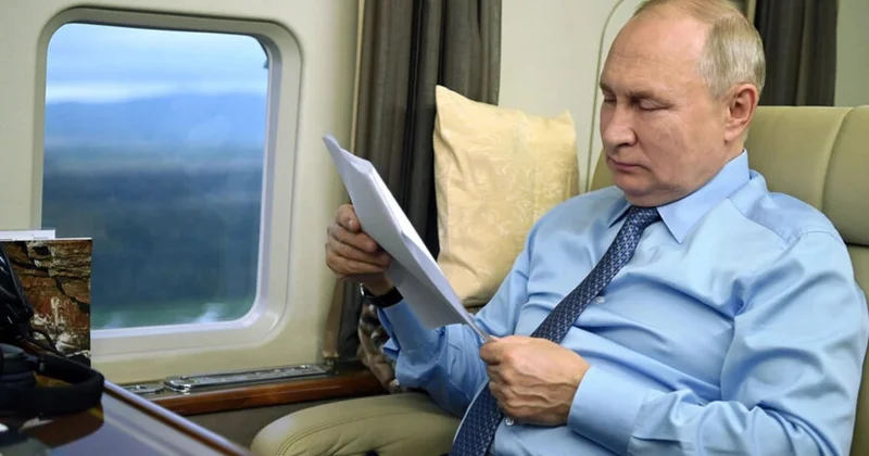 Ukrayna dronu Putinin helikopterinə hücum edib?