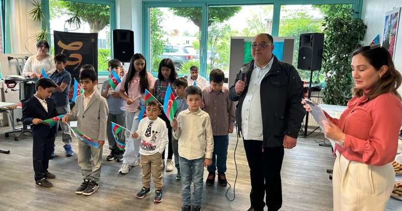 28 May Müstəqillik Günü Almaniyanın Münster şəhərində geniş qeyd olunub