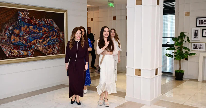 Leyla Əliyeva və Alona Əliyeva Müstəqillik Gününə həsr olunmuş konsert proqramını izləyiblər FOTO