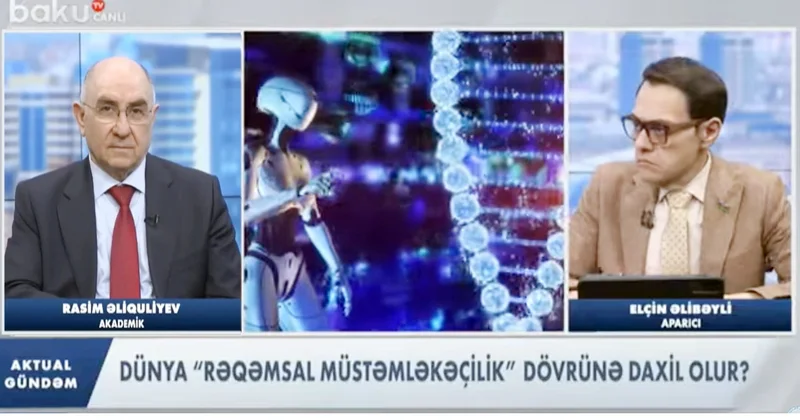 Akademik Rasim Əliquliyev Baku TV nin “Aktual gündəm” verilişinin qonağı olub
