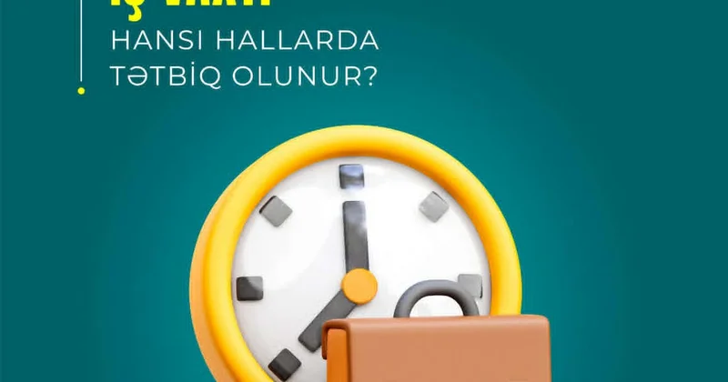 Bu şəxslər gündə 8 saat yox, daha az işləyirlər