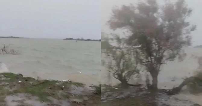 Kür çayında TƏHLÜKƏLİ VƏZİYYƏT