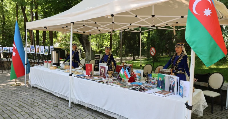 Daşkənddə beynəlxalq xeyriyyə festivalda Azərbaycan guşəsi birinci yerə layiq görülüb