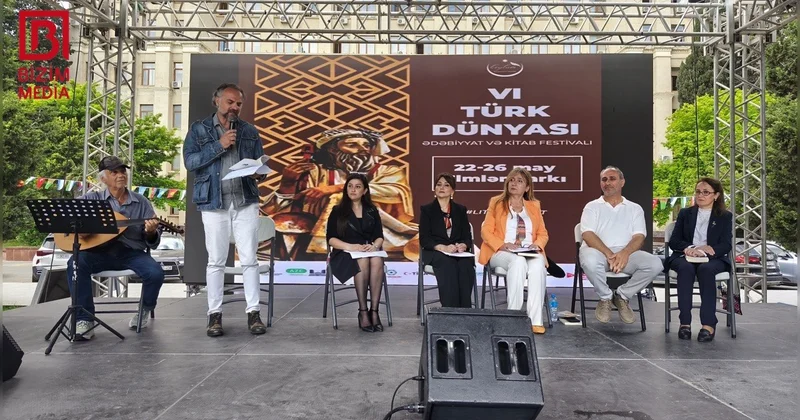 Türk dünyası Bakıda Macarıstanla Kipr ədəbiyyatı BİR ARADA FOTO