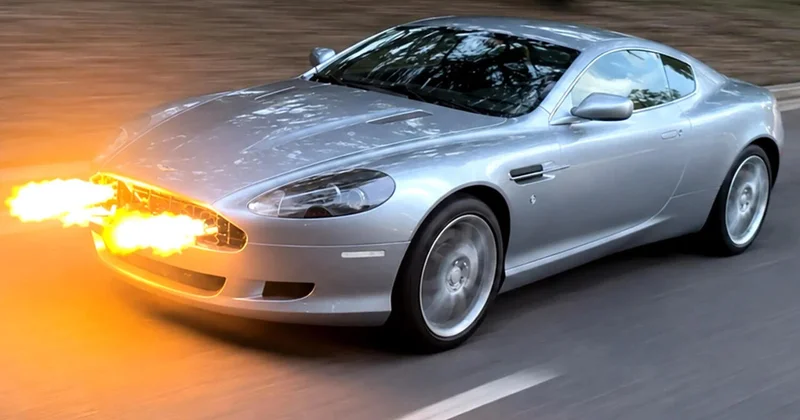 Aston Martin со спецэффектами выставили на торги