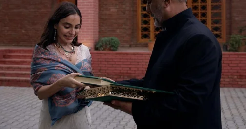 Leyla Əliyevaya Qurani Kərim” hədiyyə olundu FOTO