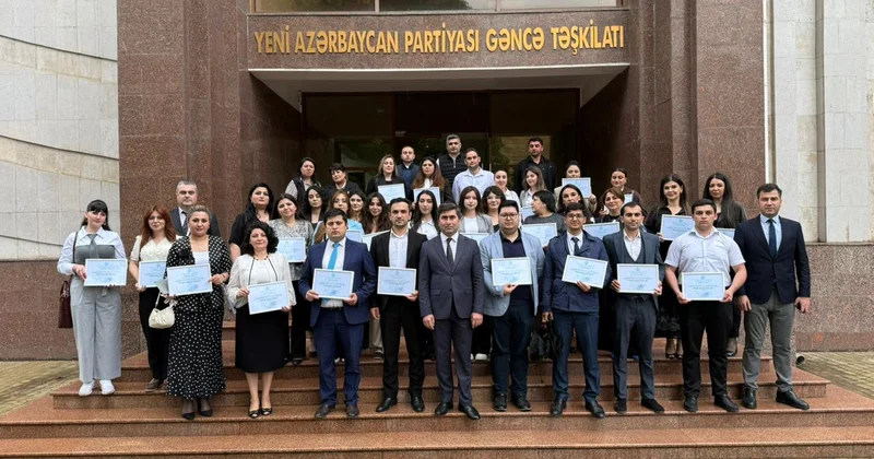 YAP Gəncə şəhər təşkilatında “Heydər Əliyev məktəbi” adlı layihə uğurla başa çatıb