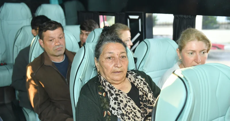 Doğma yurdlarına qayıdırlar Fotolar