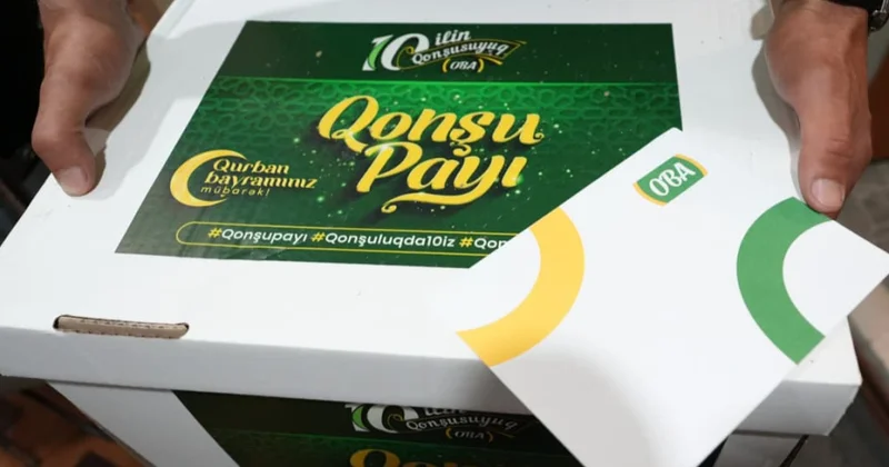 ® “OBA”dan Qurban bayramı münasibətilə “Qonşu payı” təşəbbüsü