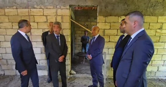 Masallıda şəhid ailəsinə ev inşa olundu İcra başçısı baş çəkdi VİDEO