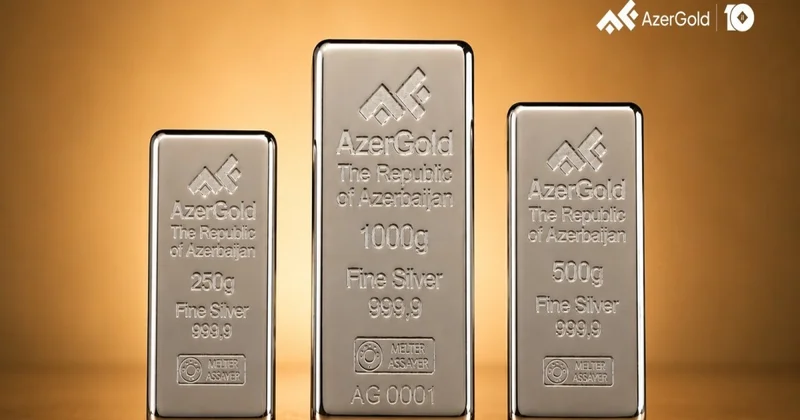 “AzerGold” ilk dəfə yerli bazara gümüş külçələr təqdim etməyə hazırlaşır