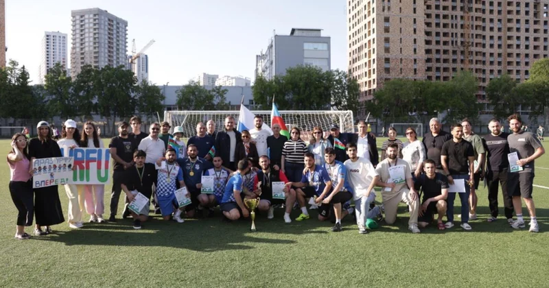 Yekaterinburqda “Memarlıq və Şəhərsalma İli”nə həsr olunmuş minifutbol turniri